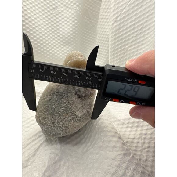 Grape Agate Cluster w/ Druzy Sparkle | 2.5 lbs | 5.6” Natural - Picture 9 of 10